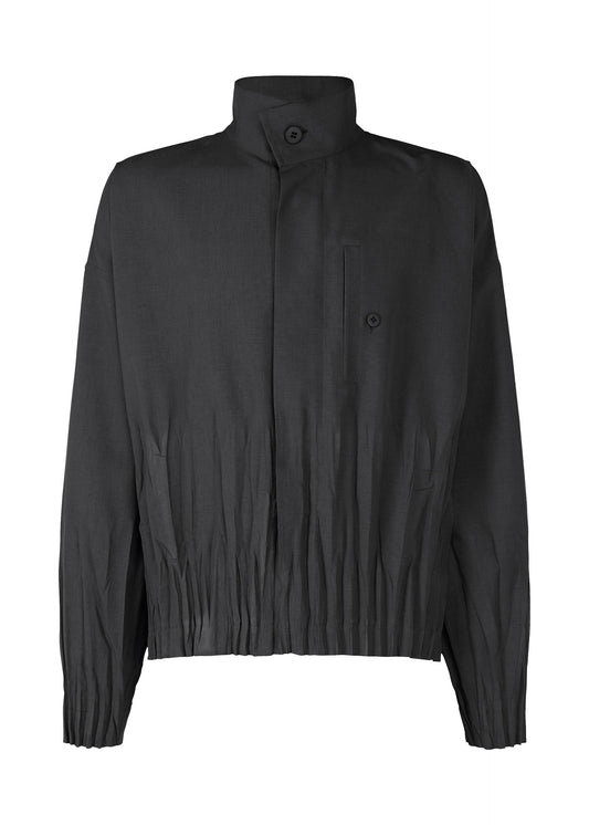 A product shot of the IM MEN WAFT jacket in black (15).