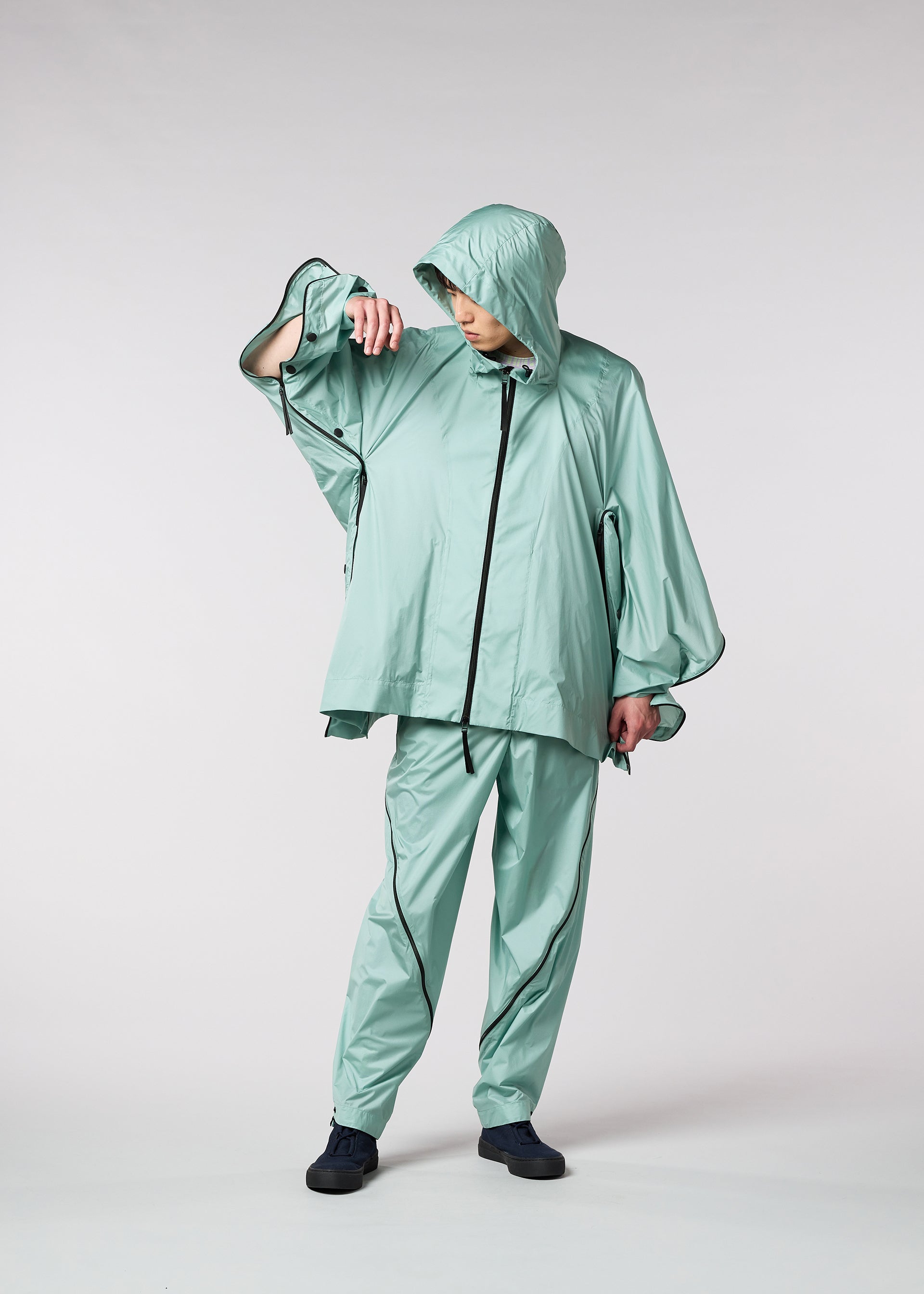 A model wears the IM MEN WIND jacket.