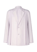 A product shot of the ISSEY MIYAKE MEN WINGS jacket in light purple (80).