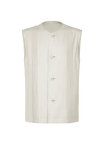 A product shot of the IM MEN AIR PLEATS vest in .