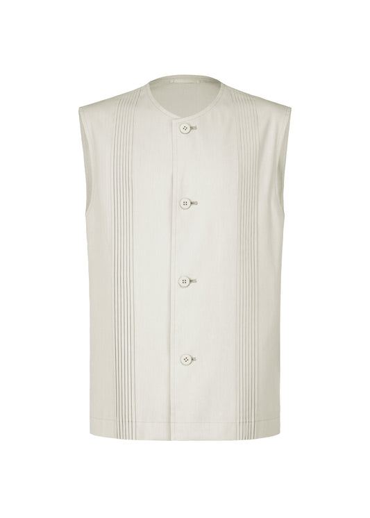 A product shot of the IM MEN AIR PLEATS vest in .