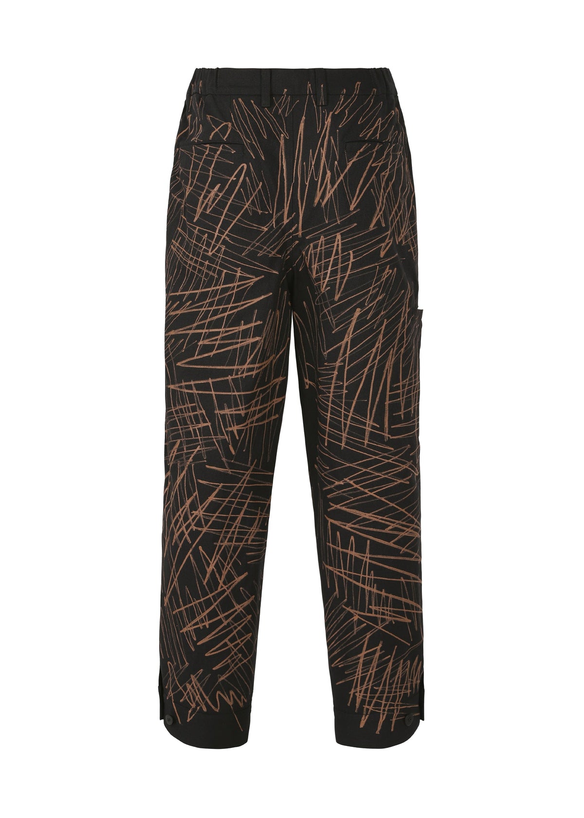 A detail shot of the IM MEN SKETCH trousers.