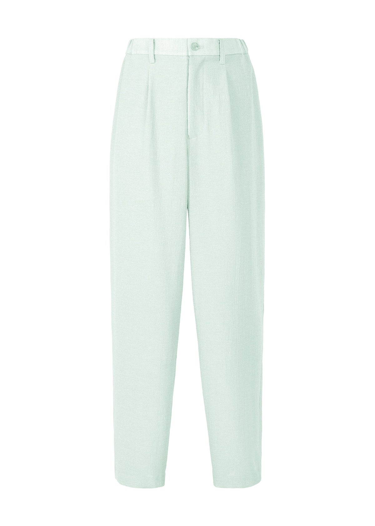 A product shot of the IM MEN LUCID trousers in mint (68).