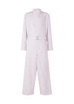 A product shot of the ISSEY MIYAKE MEN WINGS jumpsuit in light purple (80).