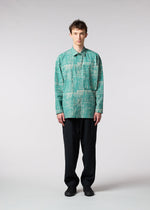 A model wears the IM MEN SKETCH SHIRT shirt.