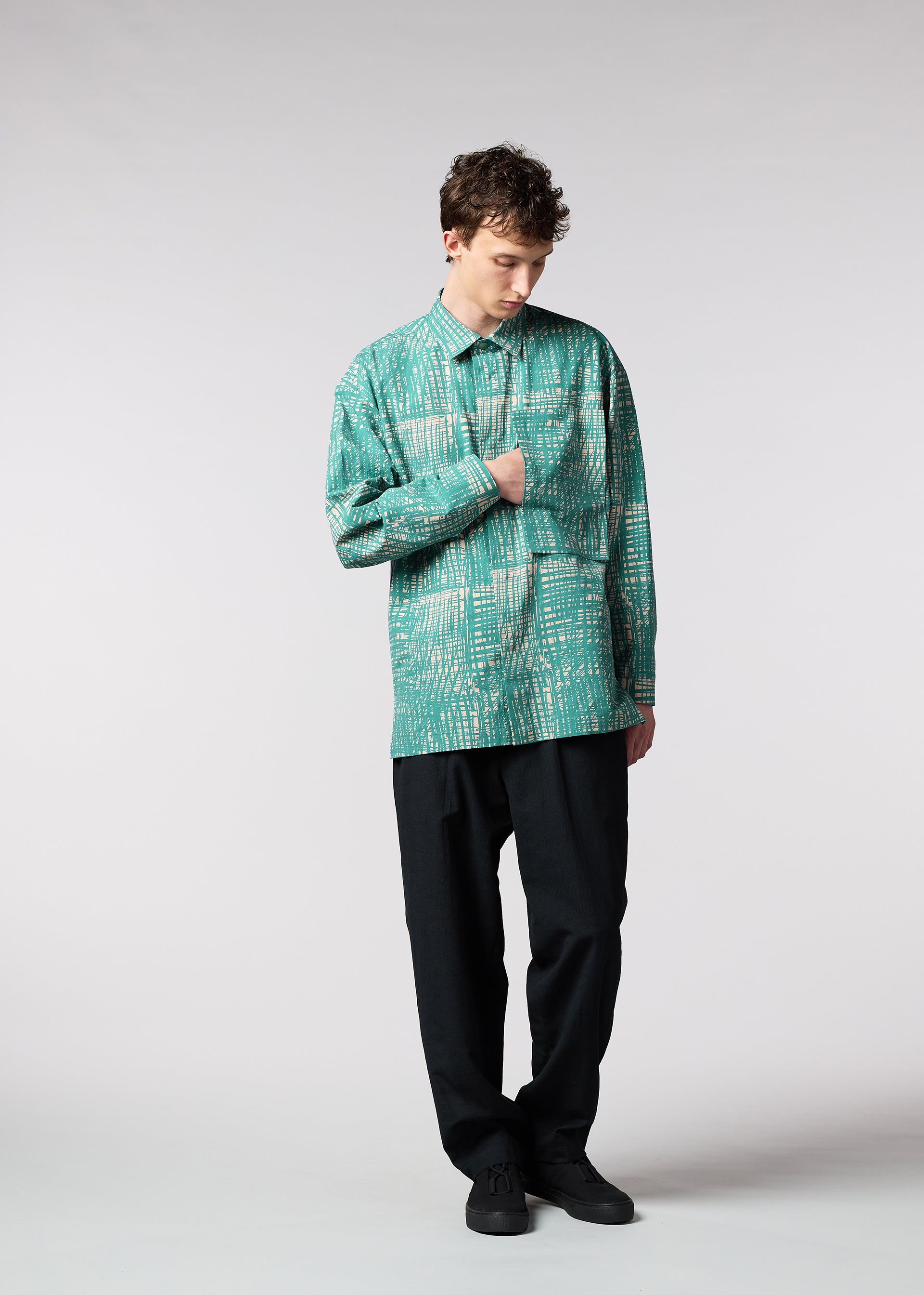 SKETCH SHIRT Shirt Charcoal Grey