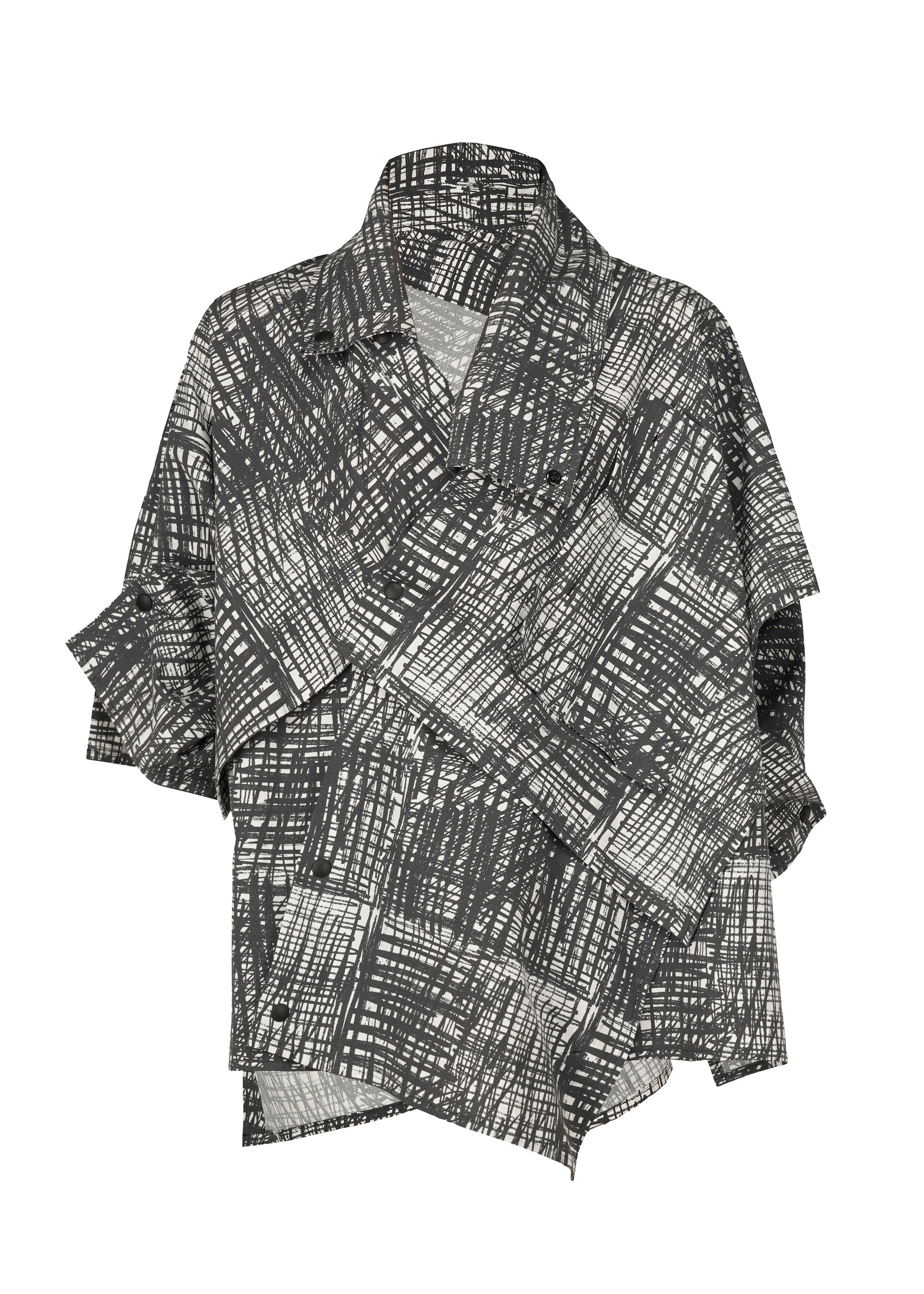 A detail shot of the IM MEN SKETCH SHIRT shirt.