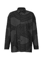 A product shot of the ISSEY MIYAKE MEN SCENES shirt in .