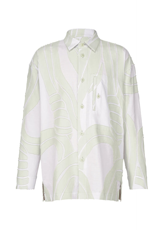 A product shot of the ISSEY MIYAKE MEN SCENES shirt in .