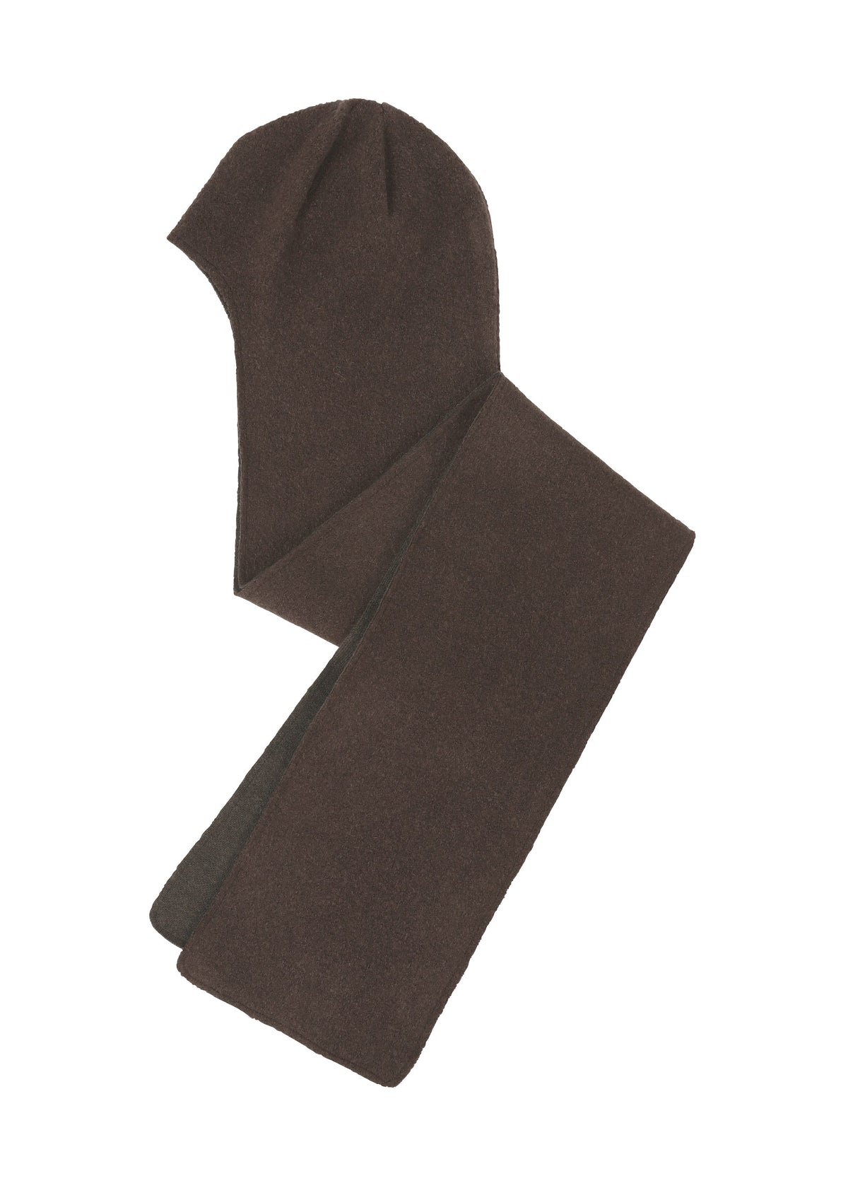 A product shot of the IM MEN CLOUD hat in dark brown (45).