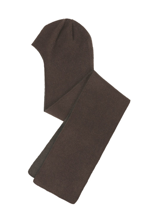 A product shot of the IM MEN CLOUD hat in dark brown (45).