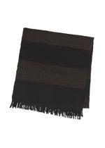 A product shot of the IM MEN WOOL TUCK STOLE stole in black (15).