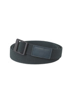 A product shot of the IM MEN FRICTION BELT belt in dark blue.