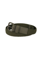 A product shot of the IM MEN STRETCH MESH BELT belt in khaki (65).