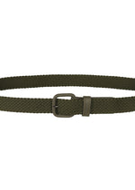 A detail shot of the IM MEN STRETCH MESH BELT belt.