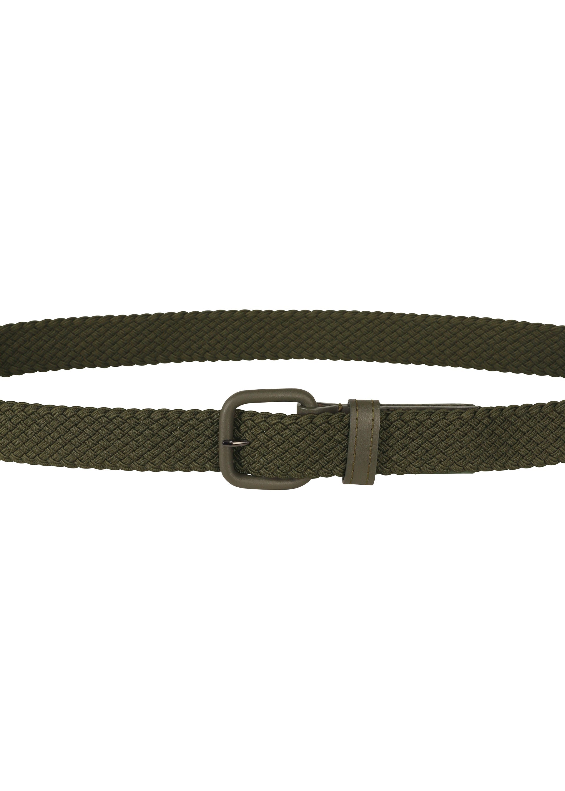 A detail shot of the IM MEN STRETCH MESH BELT belt.