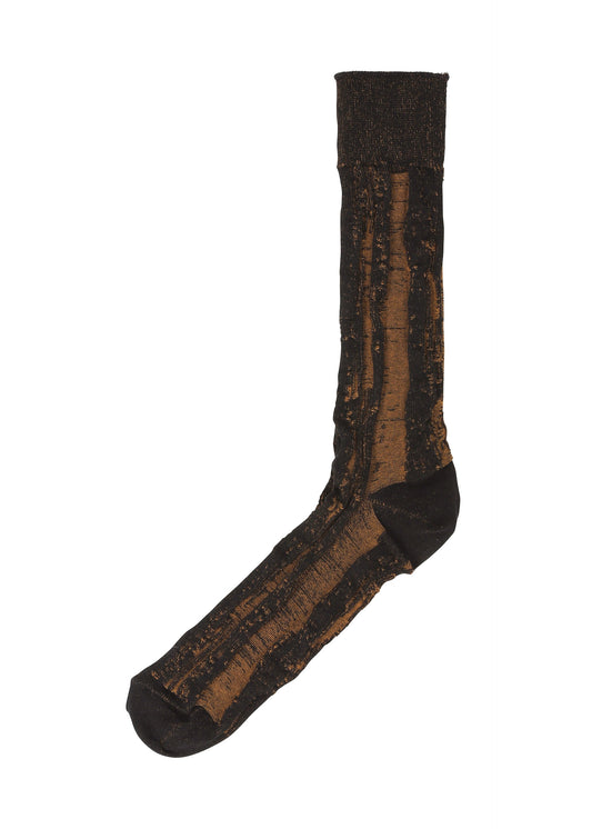 A product shot of the IM MEN COTTON JACQUARD SOCKS socks in black (15).