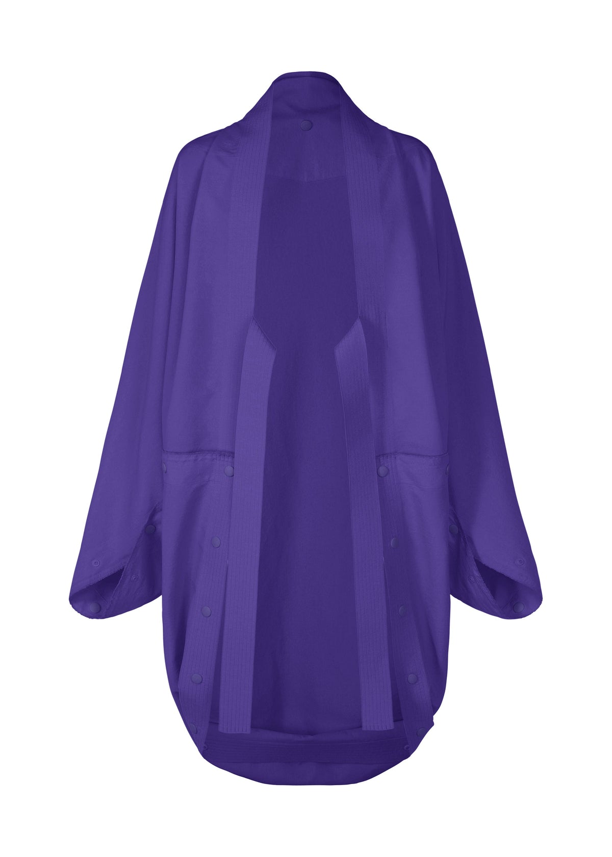 A product shot of the IM MEN FLY coat in blue.