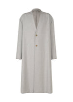 A product shot of the IM MEN FLY WOOL coat in grey (12).