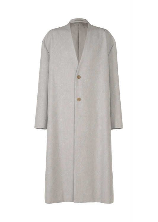A product shot of the IM MEN FLY WOOL coat in grey (12).