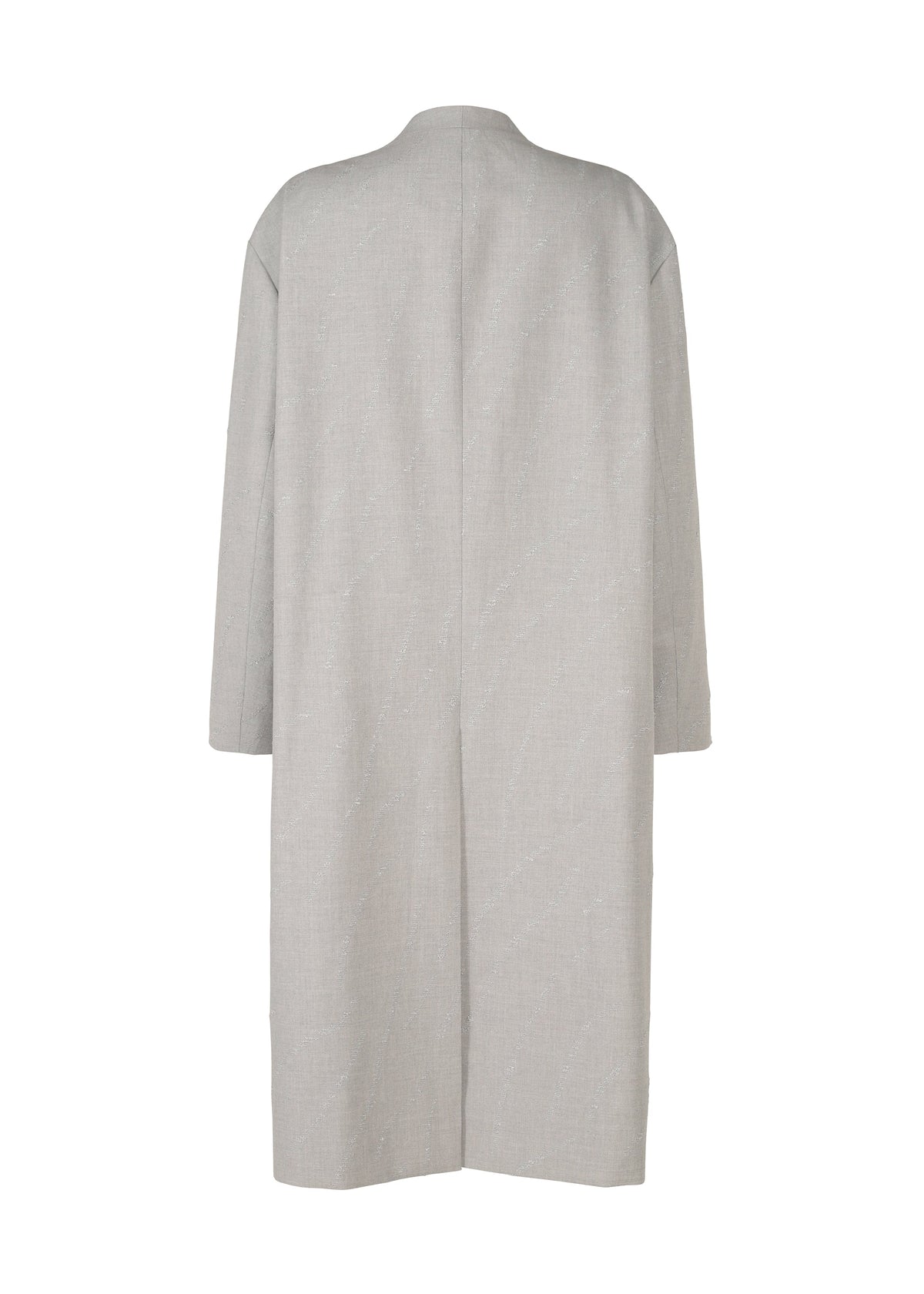 A detail shot of the IM MEN FLY WOOL coat.