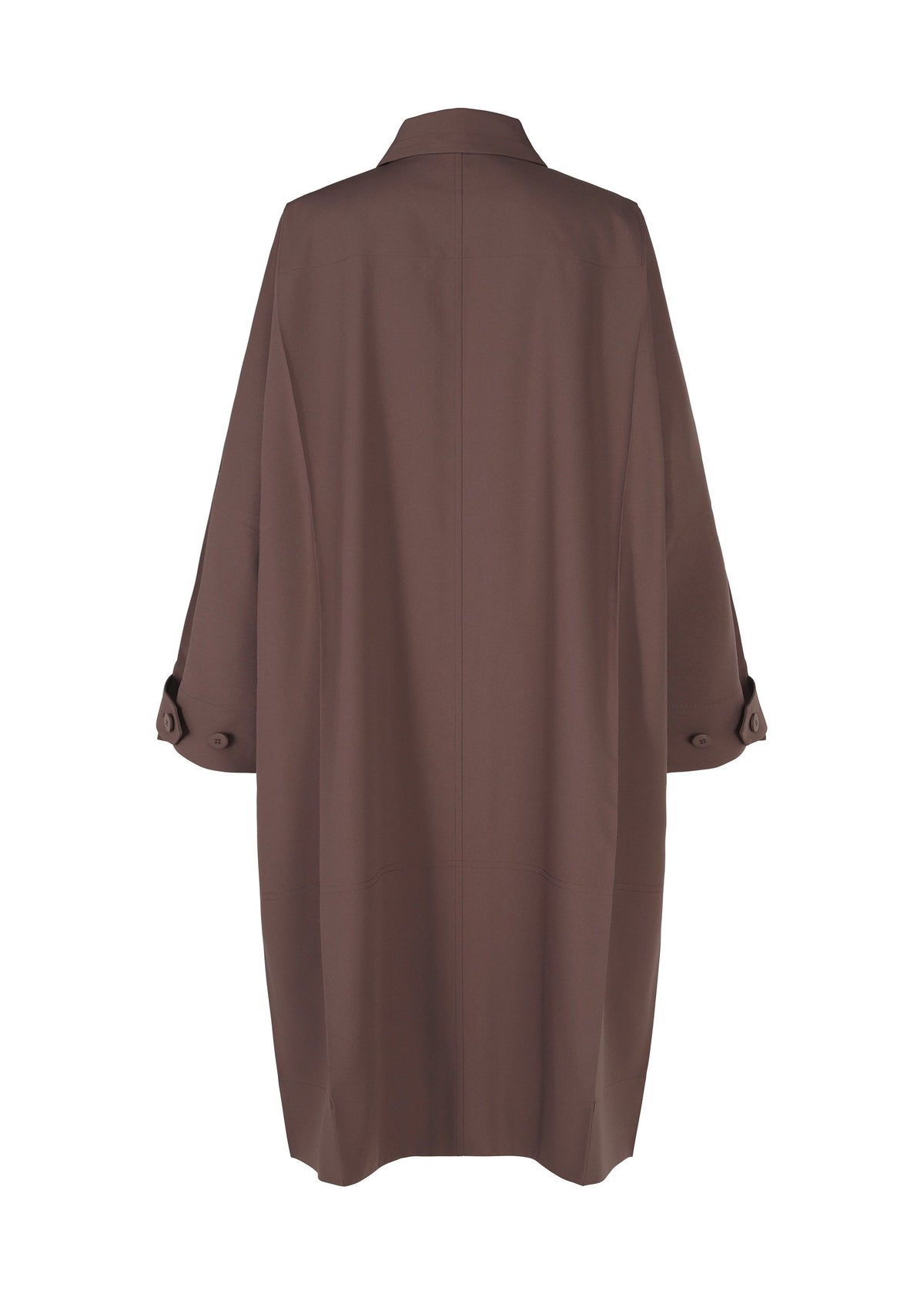 A detail shot of the IM MEN FLAT clothing.