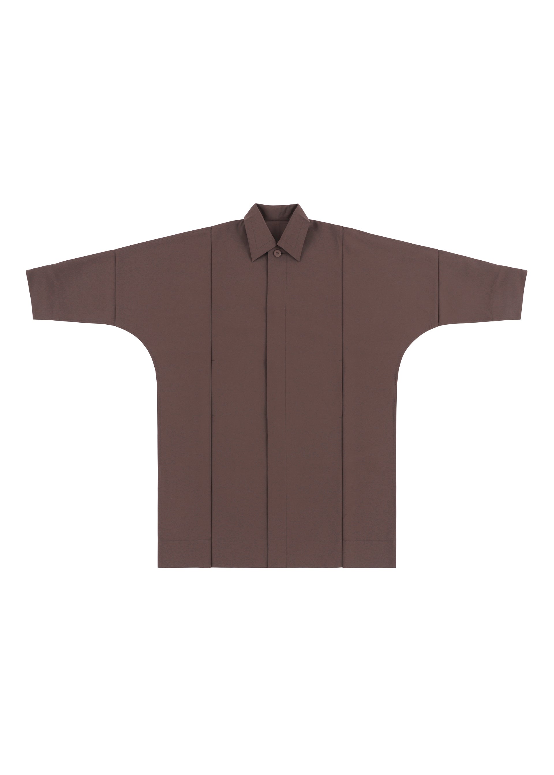 A detail shot of the IM MEN FLAT clothing.