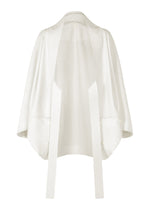 A product shot of the IM MEN FLY jacket in white.