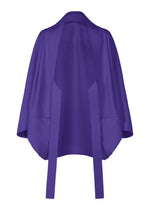 A product shot of the IM MEN FLY jacket in blue.