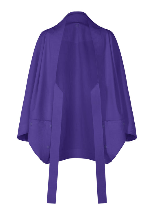 A product shot of the IM MEN FLY jacket in blue.