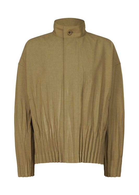 A product shot of the IM MEN WAFT jacket in khaki (65).