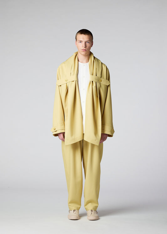 A model wears the IM MEN COCOON jacket.