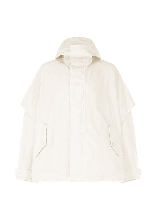 A product shot of the IM MEN LIGHT COTTON jacket in white (01).