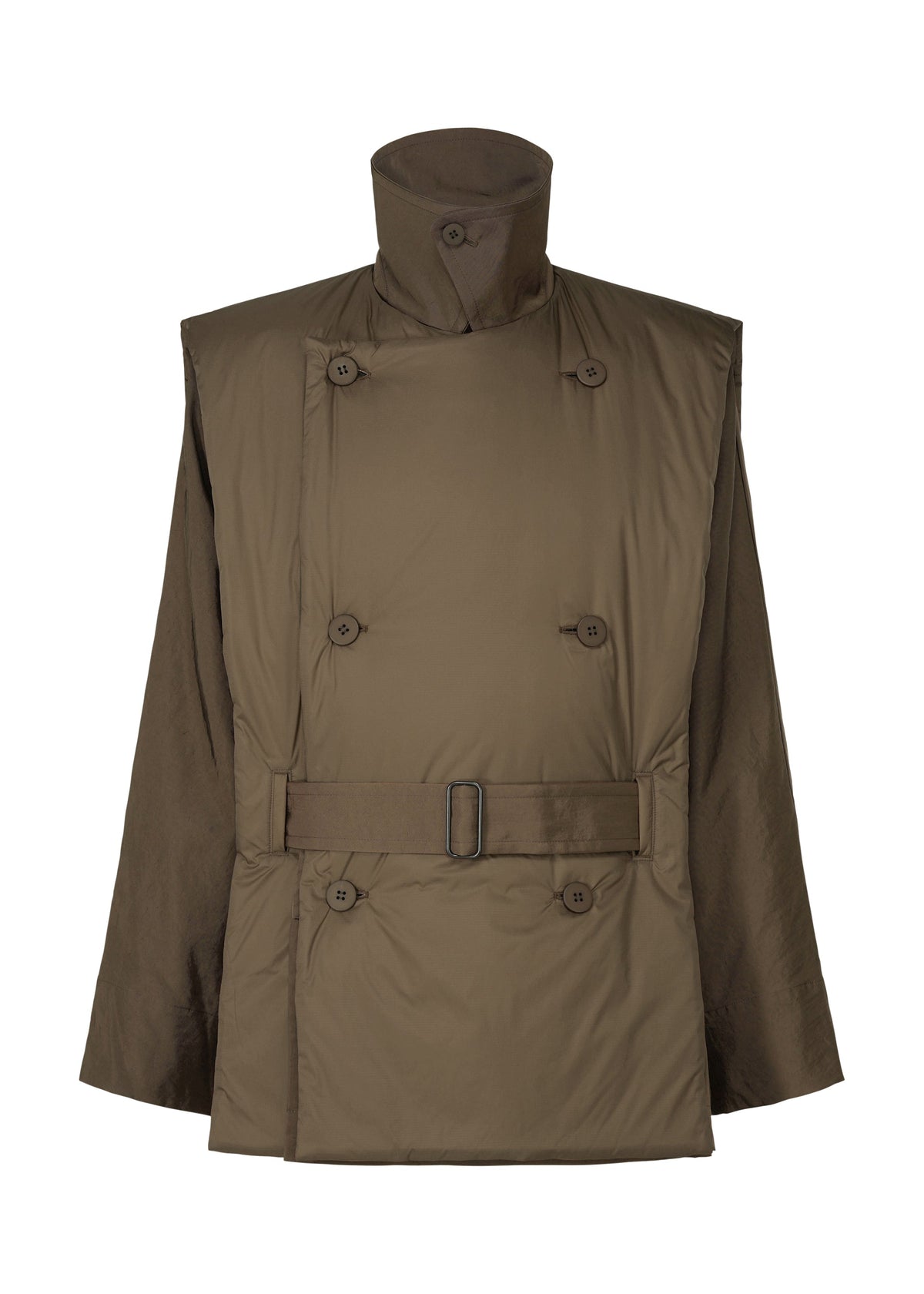 A product shot of the IM MEN SWITCH jacket in khaki (65).