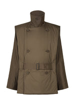 A product shot of the IM MEN SWITCH jacket in khaki (65).