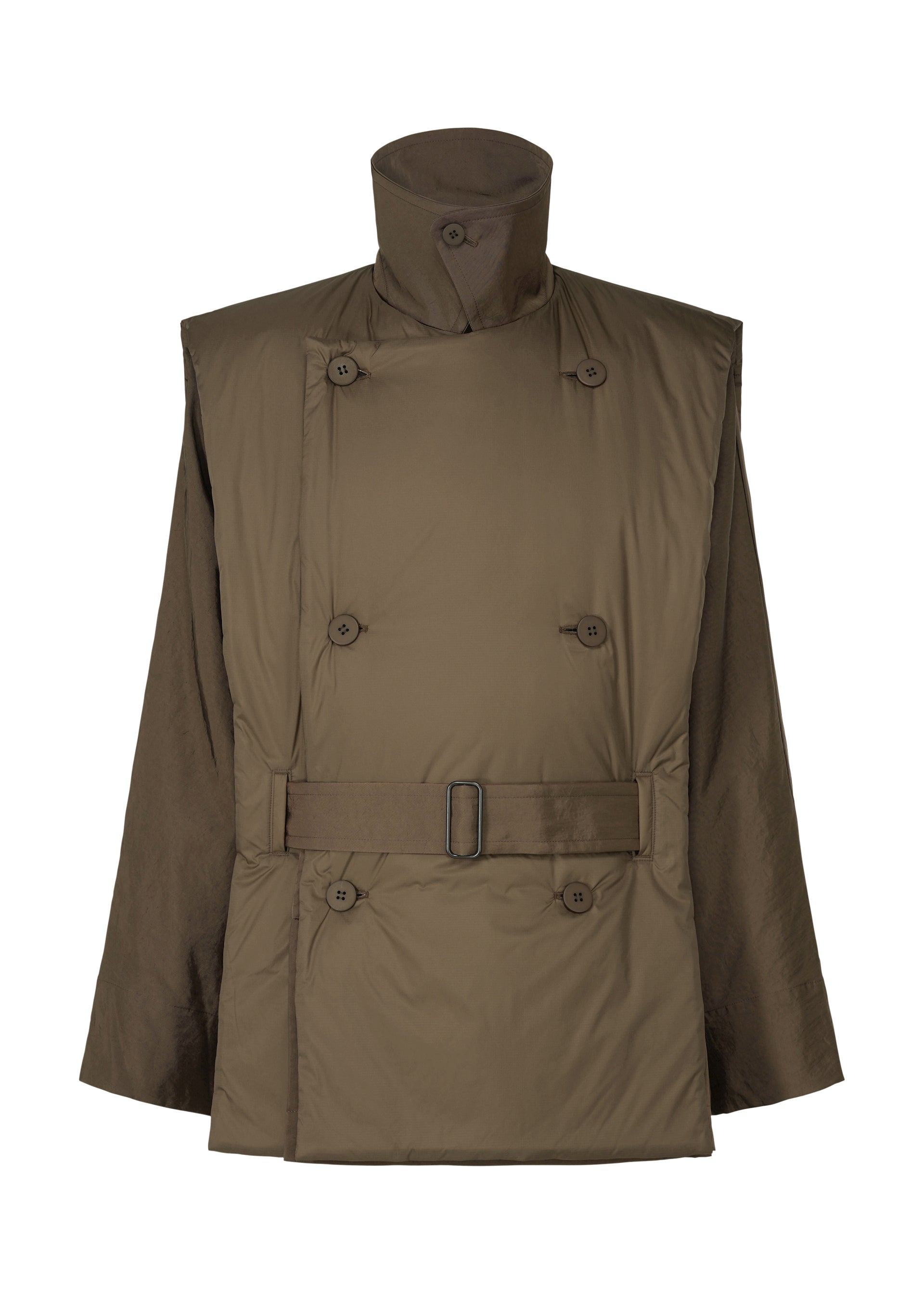 A product shot of the IM MEN SWITCH jacket in khaki (65).