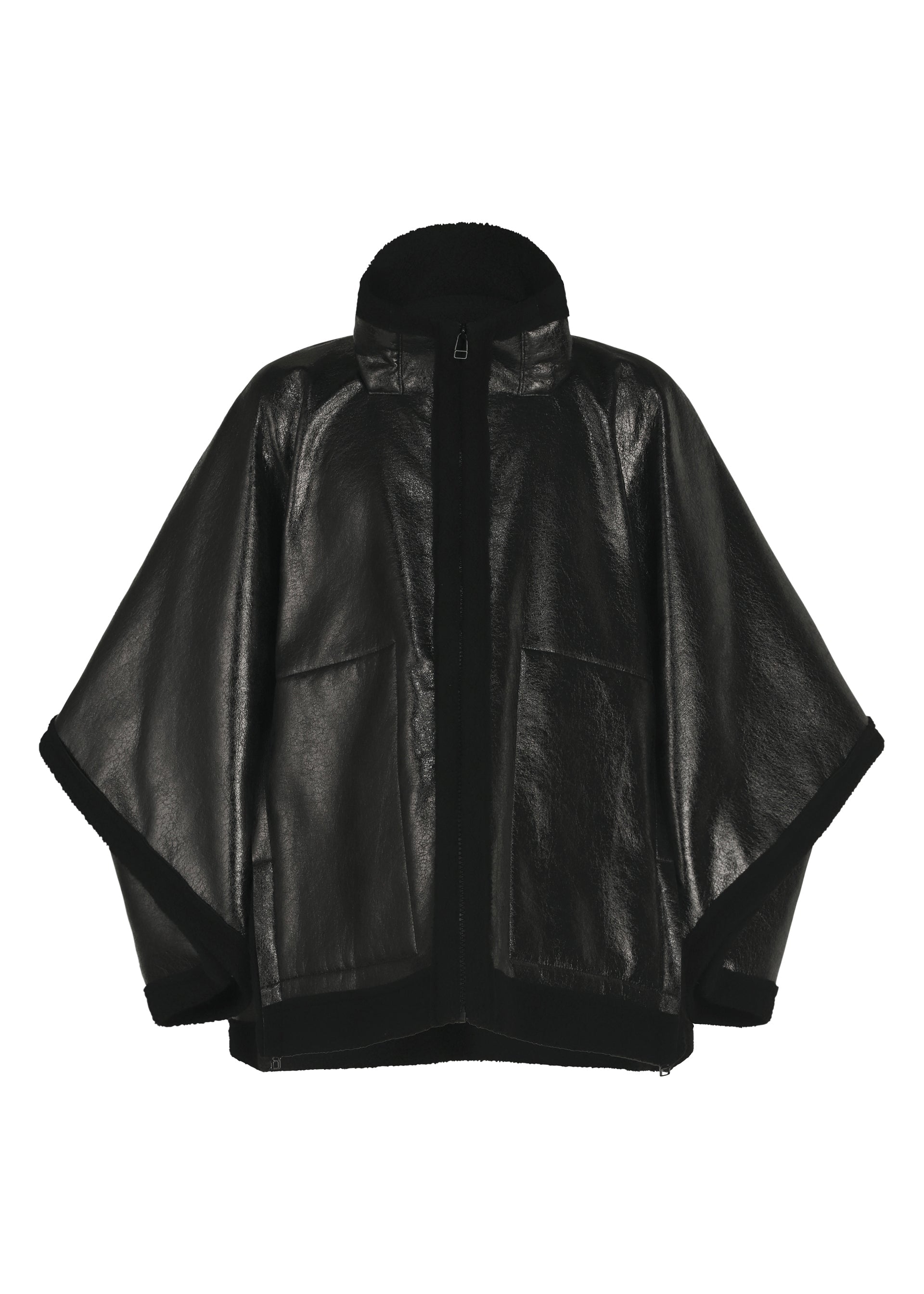 A product shot of the IM MEN METALLIC ULTRA BOA jacket in black (15).