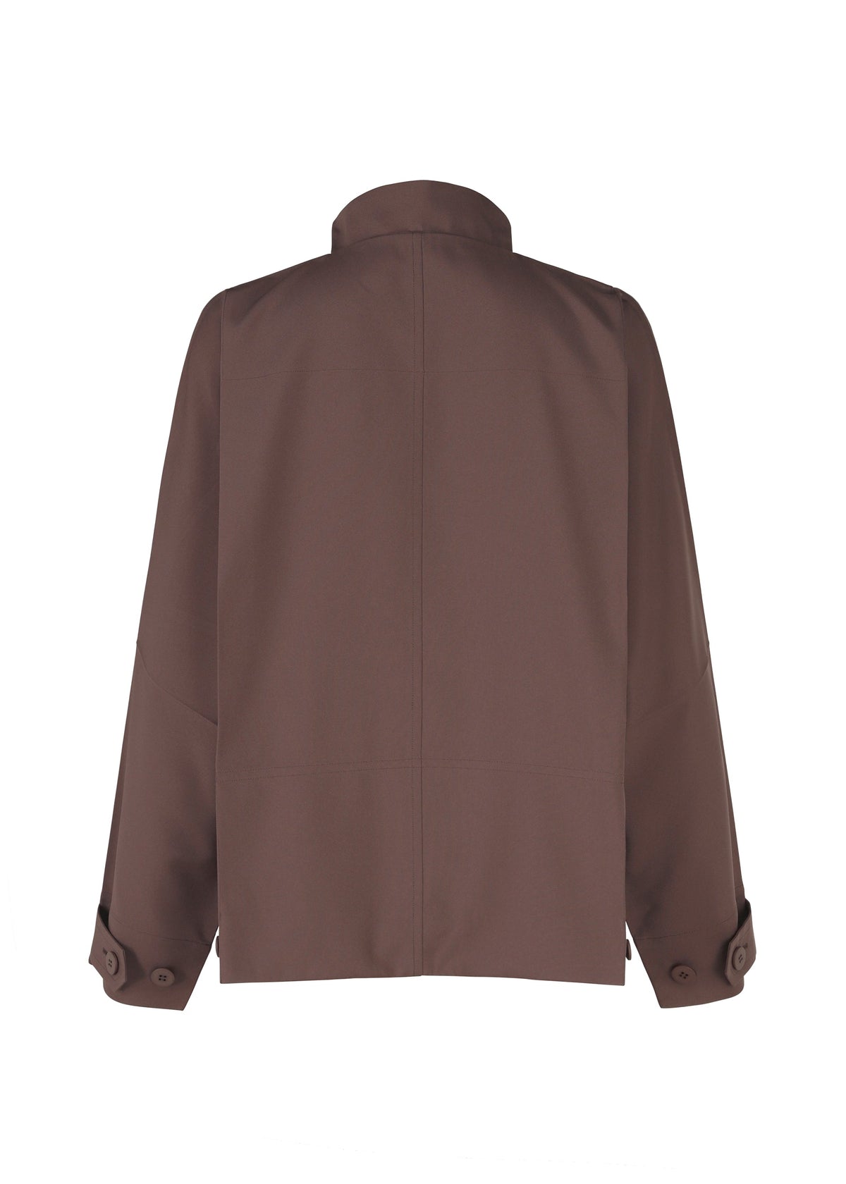 A detail shot of the IM MEN FLAT clothing.