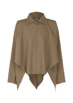 A product shot of the IM MEN FLAT DRAPE clothing in grey beige (18).