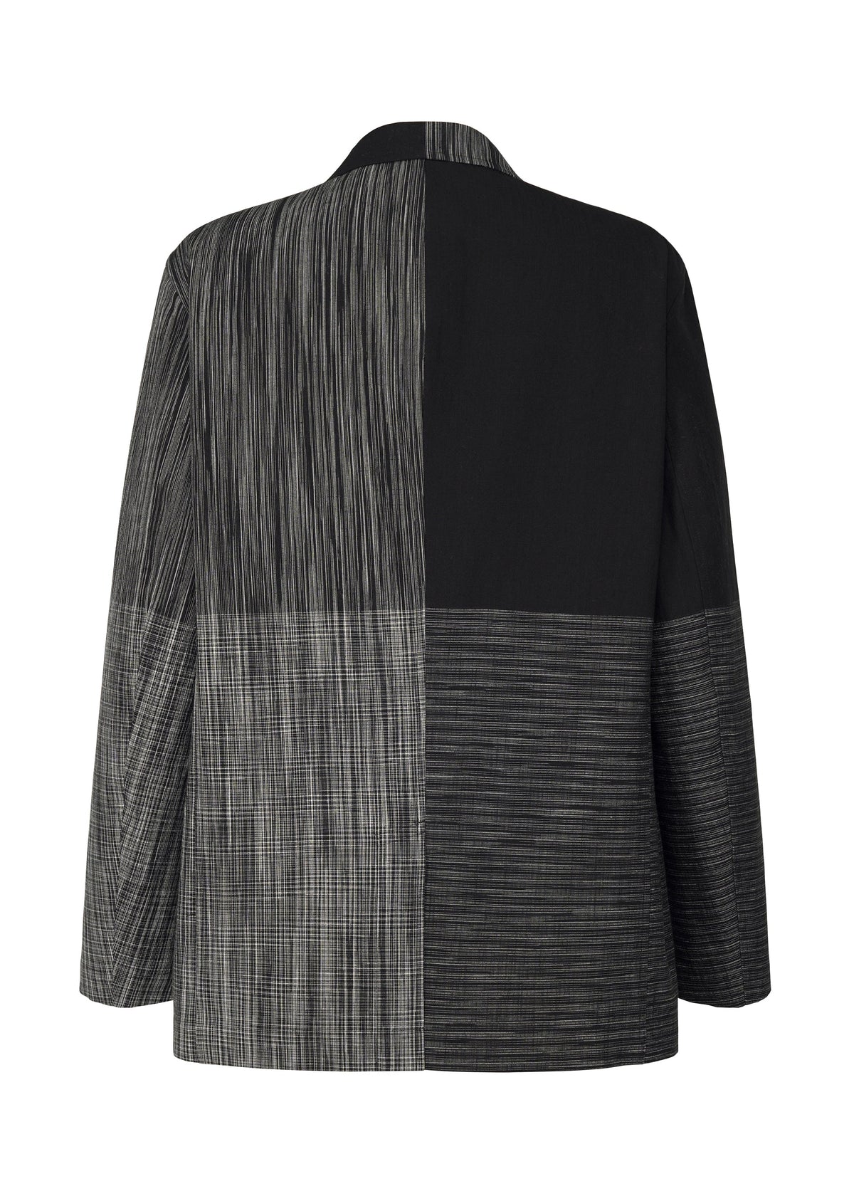 A detail shot of the IM MEN KASURI jacket.