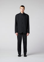 A model wears the IM MEN AIR PLEATS jacket.