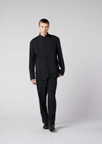 A model wears the IM MEN AIR PLEATS jacket.