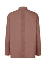 A detail shot of the IM MEN AIR PLEATS jacket.