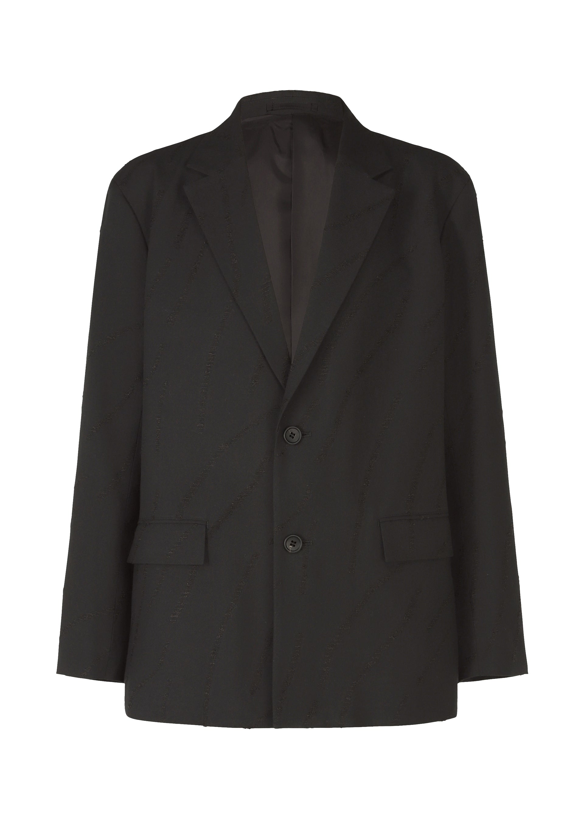 A product shot of the IM MEN FLY WOOL jacket in black (15).