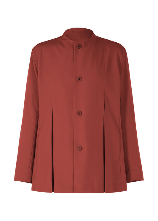 A product shot of the IM MEN WINGS jacket in dark red (25).
