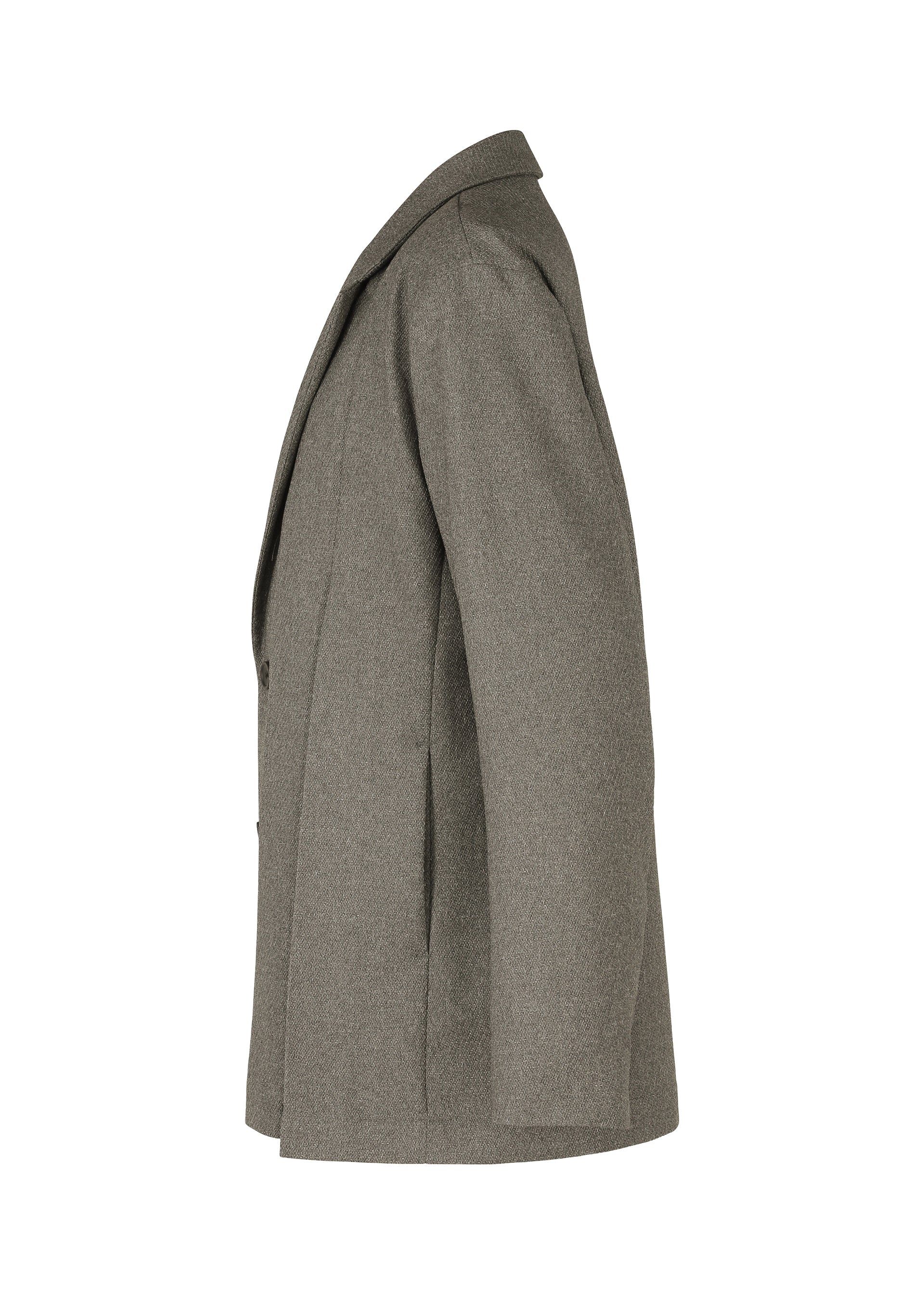 A detail shot of the IM MEN WOOL LIKE TWEED jacket.