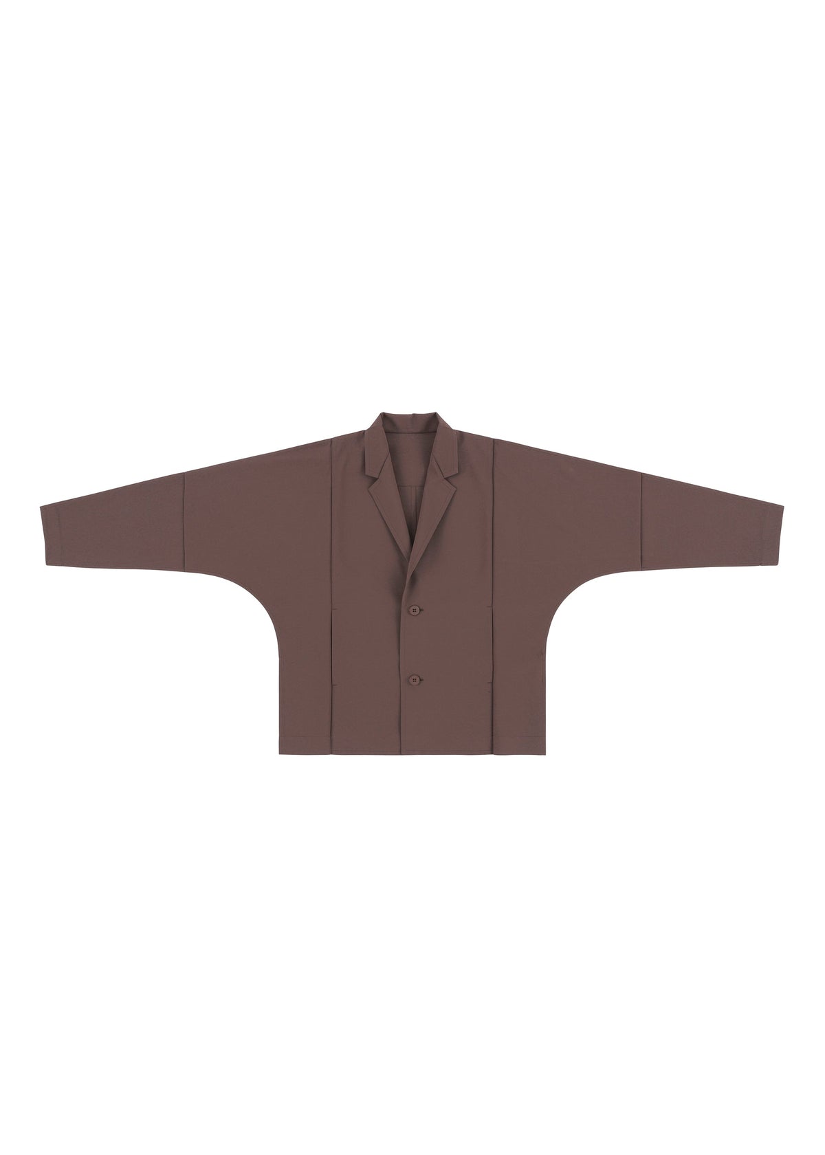 A detail shot of the IM MEN FLAT clothing.