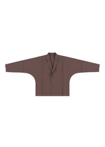 A detail shot of the IM MEN FLAT clothing.