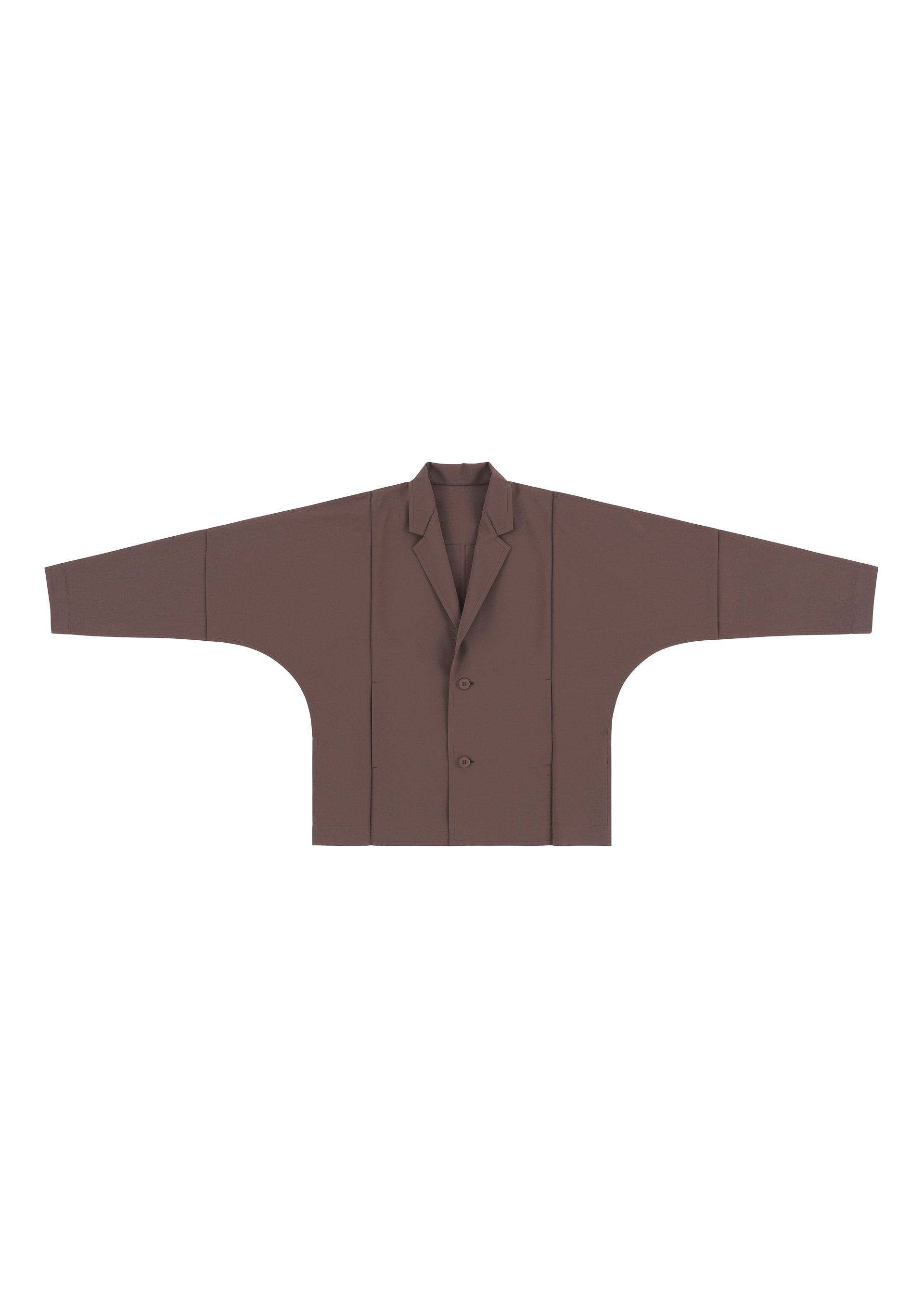 A detail shot of the IM MEN FLAT clothing.