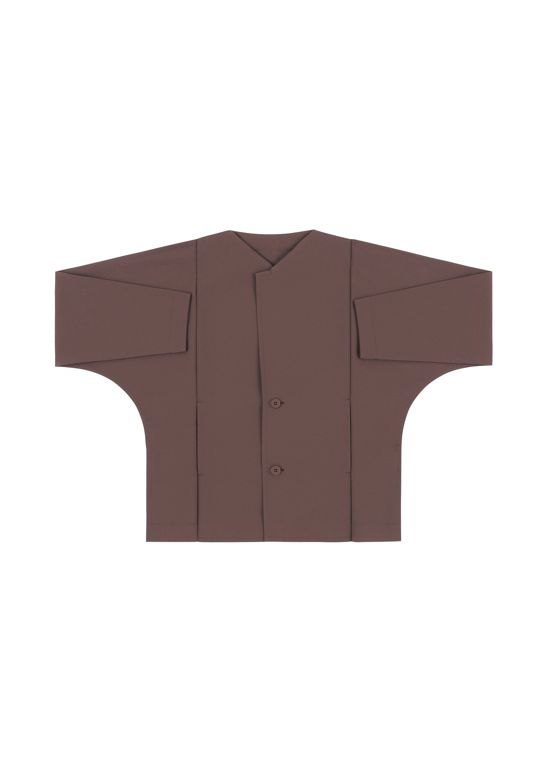 A detail shot of the IM MEN FLAT clothing.